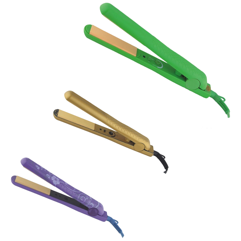 Plancha de pelo con panel flotante de seis colores MXN-818
